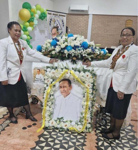 Lua & Naomi at Rev Asuasu Tiotala's funeral