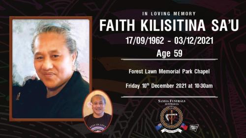 Faith Kilisitina Sa'u