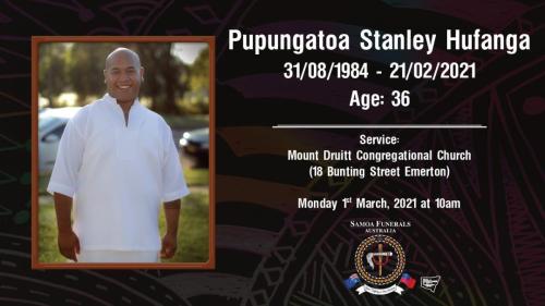 Pupungatoa Stanley Hufanga